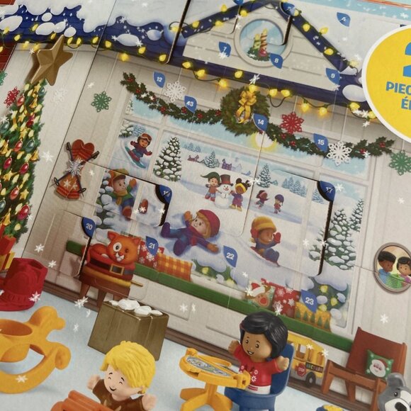 Fisher Price Little People Advent Calendar Limited Edition New In Box , 2022 - Picture 5 of 5
